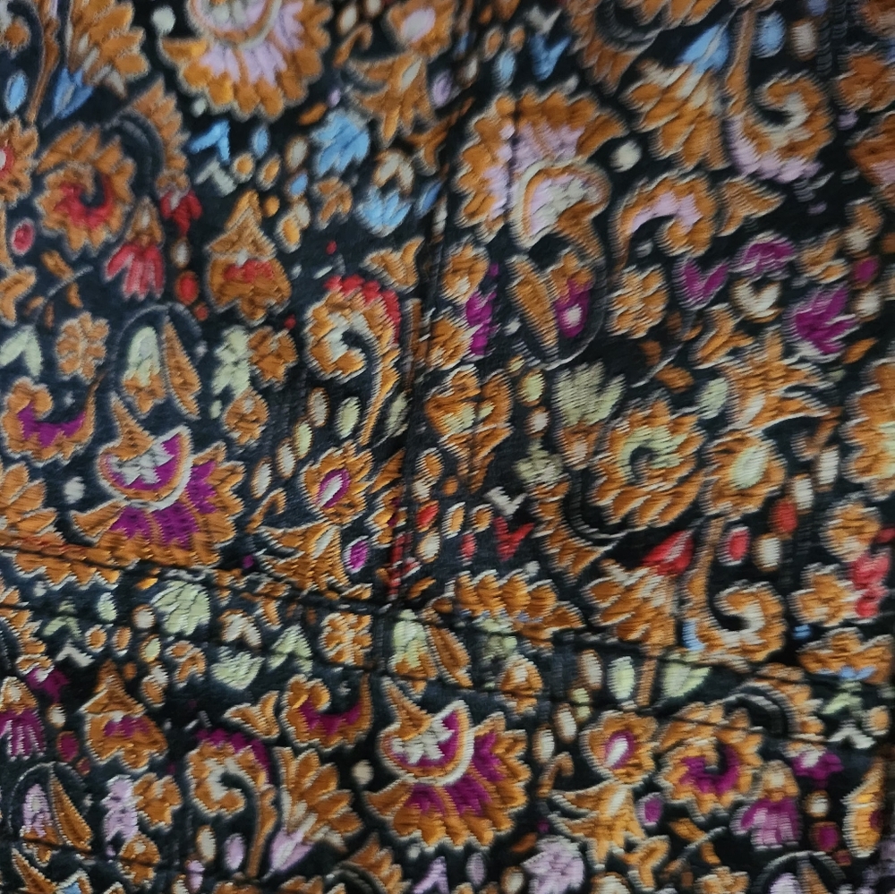 Coldwater Creek Black and Floral Top